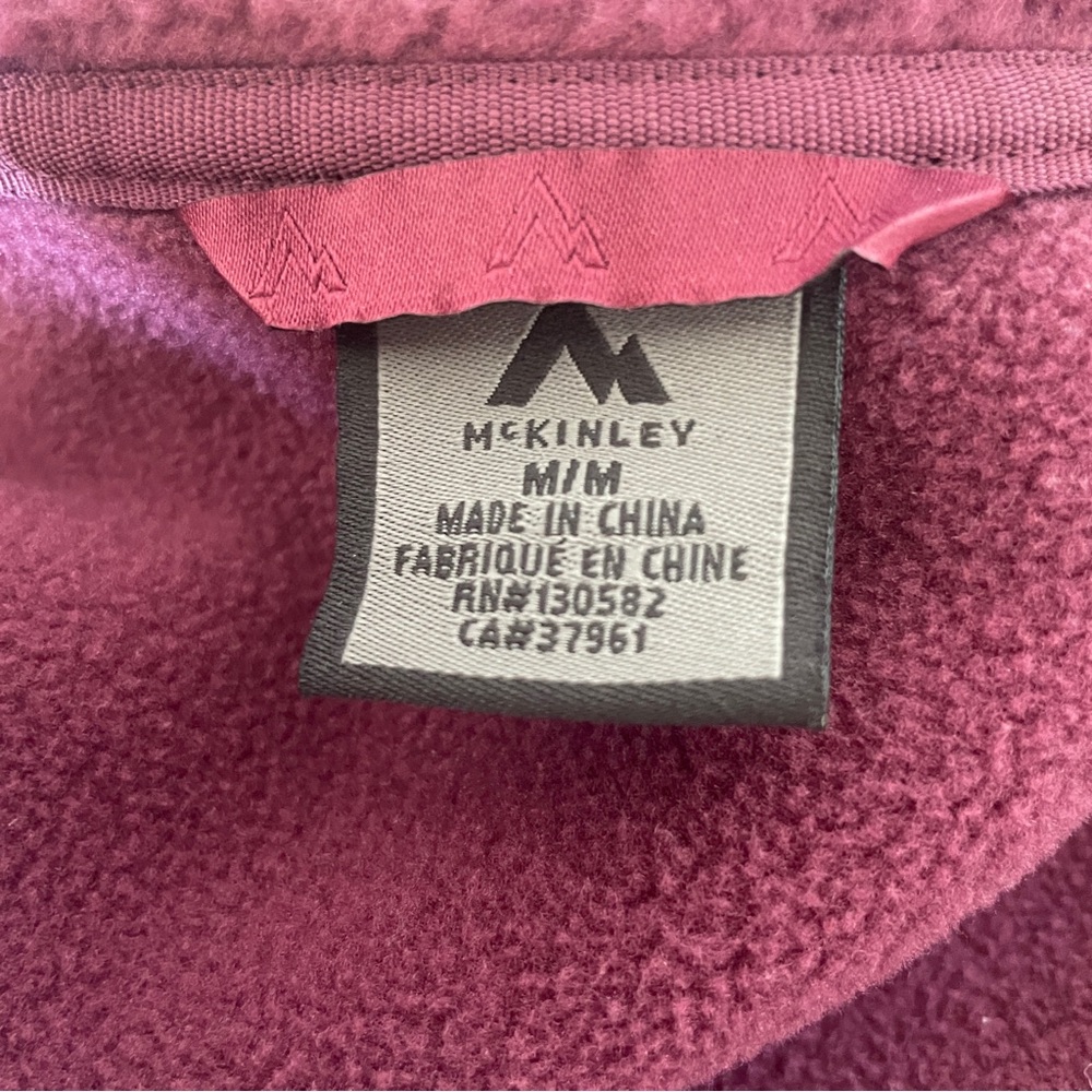 McKINLEY Women's Malla Full Zip Fleece Top - Picture 5 of 8